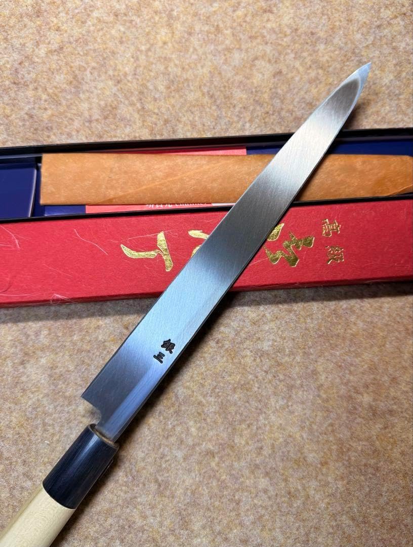 【堺刃物】　フグ引 テッサ　銀三鋼　8寸　水牛角柄 堺刃物 フグ引 テッサ 銀三鋼 8寸 水牛角柄 2025年最新】